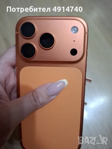 Айфон 17про 256GB в отлично състояние в комплект с много калъфки , снимка 8 - Apple iPhone - 55613946