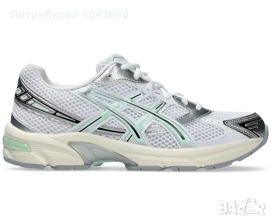 Asics GEL-1130 White/Mint Tint, снимка 2 - Маратонки - 55296445