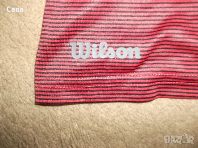 Тениски WILSON  мъжки,Л-ХЛ, снимка 5 - Тениски - 55683928