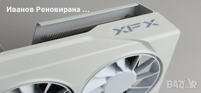 Видео карта XFX Swift White RX 9060 XT, 16GB GDDR6 AMD Radeon, снимка 5 - Видеокарти - 54454870