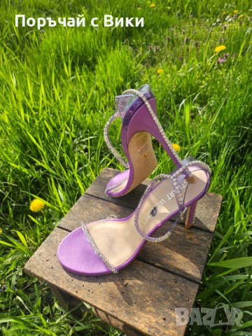 Сандали на ток Stuart Weitzman 42.5 размер, снимка 3 - Сандали - 54367211