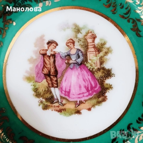 Порцелан Limoges, снимка 9 - Други ценни предмети - 55255679