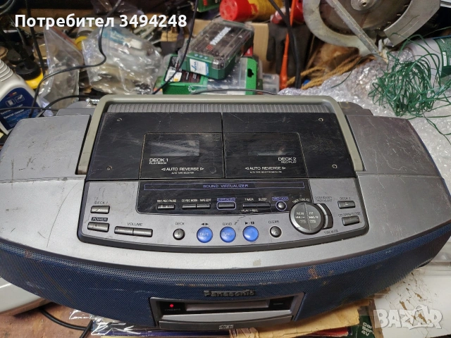 Касетофон Panasonic, снимка 2 - Радиокасетофони, транзистори - 52944403
