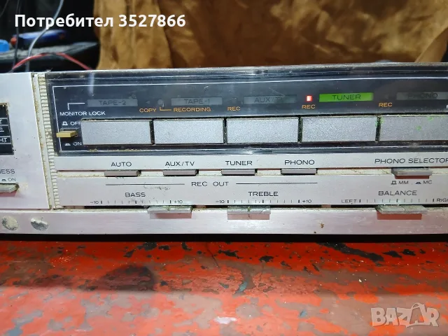 Усилвател Hitachi HA M44, снимка 6 - Ресийвъри, усилватели, смесителни пултове - 55683876