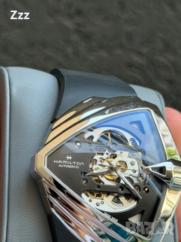Автоматичен часовник Hamilton Ventura XXL 46mm, снимка 3 - Луксозни - 55003676