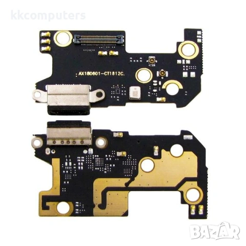 Конектор зареждане за XIAOMI Mi8 (USB Type-C) на платка с микрофон и компоненти