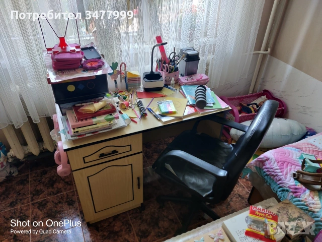 Секция за Детска Стая + Бюро, снимка 5 - Мебели за детската стая - 55254466