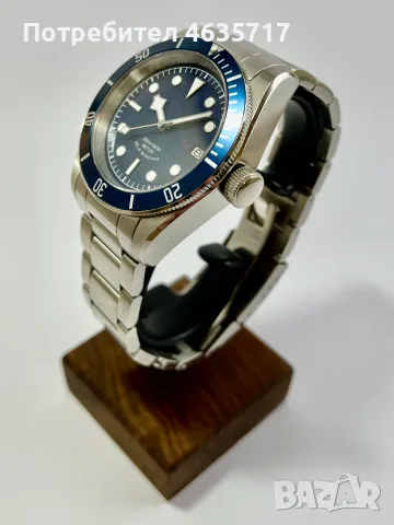 Нов часовник (Seiko custom mod), снимка 3 - Мъжки - 55629965