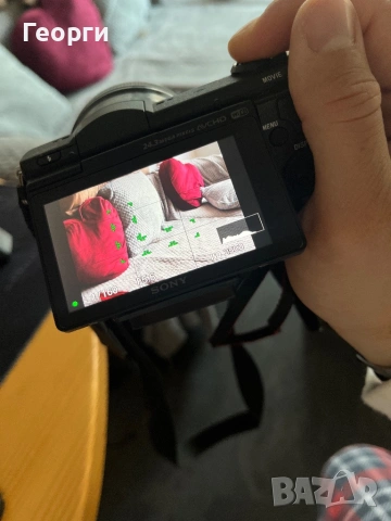 Sony a5100 безогледален фотоапарат, снимка 5 - Фотоапарати - 53989273