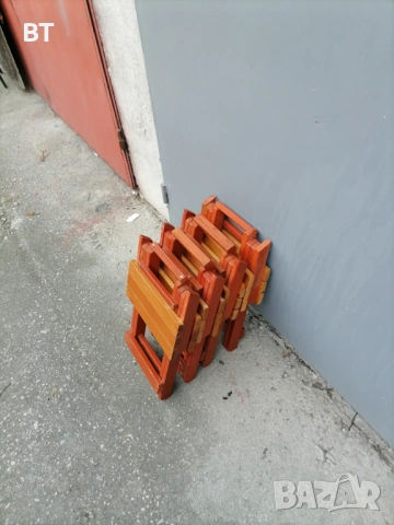 Градински комплект сгъваема маса и столове., снимка 8 - Градински мебели, декорация  - 54322555