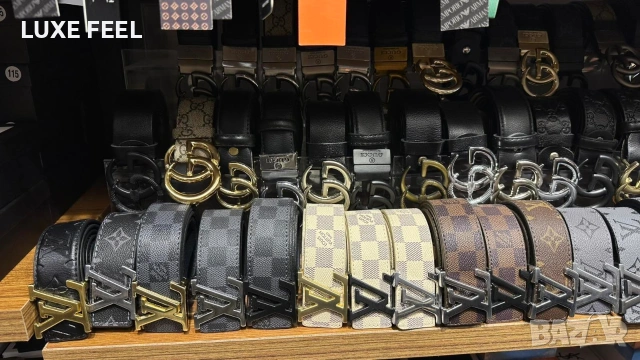 Louis VUITTON 🫟 Gucci 🫟 Tommy Hilfiger 🫟 Естествена Кожа , снимка 11 - Колани - 54476179