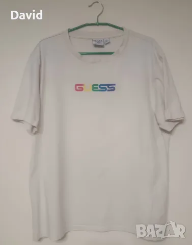 Оригинална мъжка фланелка Guess x J Balvin Collab Lighting Strike 