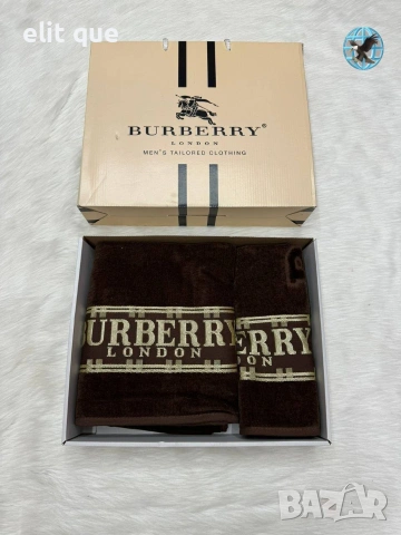 плажни кърпи 90×50см 70×140см 2 броя в кутия Burberry Yves Saint Laurent Tommy Hilfiger versace  