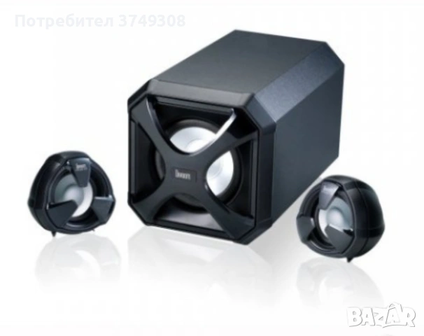 Мощни компютърни тонколони с буфер Divoom Titan-757 (2.1, 45W RMS)