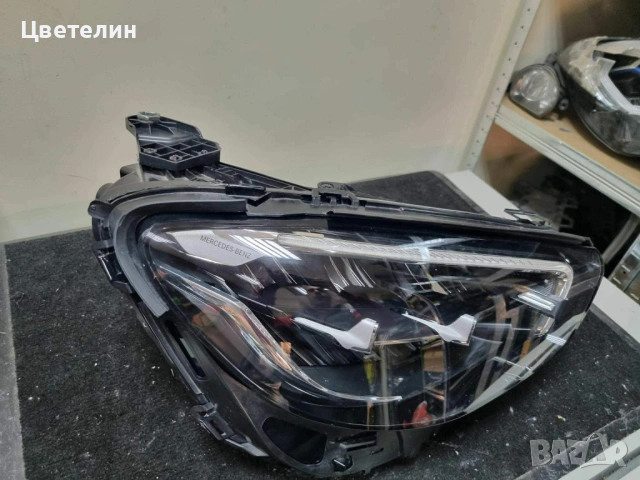 Десен фар Merceses E класа W213 LED desen far мерцедес 213, снимка 2 - Части - 54430092