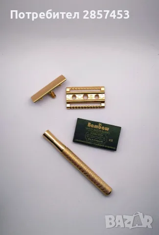 Bambaw дамска safety razor самобръсначка – rose gold, 5 ножчета, снимка 3 - Тримери - 55333022