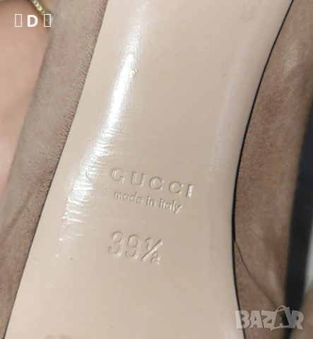 GUCCI оригинални 39 телесен цвят, снимка 4 - Дамски обувки на ток - 54486210