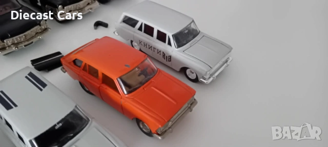USSR, CCCP, СССР, 1:43 Moskvich, Chaika, Mercedes, Lada, ZIL 131, снимка 17 - Колекции - 54803074