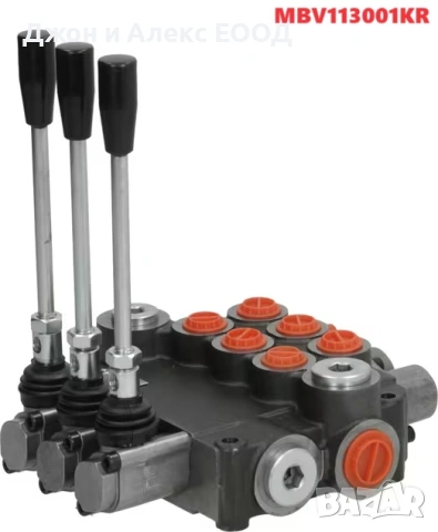 Хидравличен разпределител Kramp 1, 2 и 3 секции - Ръчно и с жила (80L/50L), снимка 3 - Селскостопанска техника - 54123314