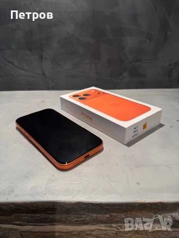 КАТО НОВ Iphone 17 Pro Orange 256 GB, 100% battery, снимка 6 - Apple iPhone - 54381853
