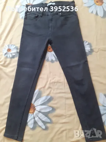 14 чифта мъжки маркови дънки, размерМ 32/33 като нови !! Модела е skinny, ластичен по тялото !!!, снимка 7 - Дънки - 55572058