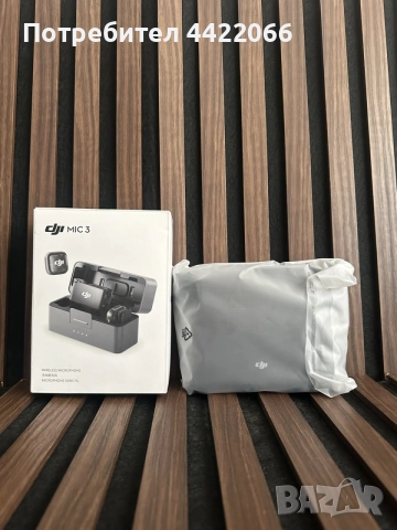 DJI MIC 3 чисто нови , снимка 2 - Микрофони - 55666877