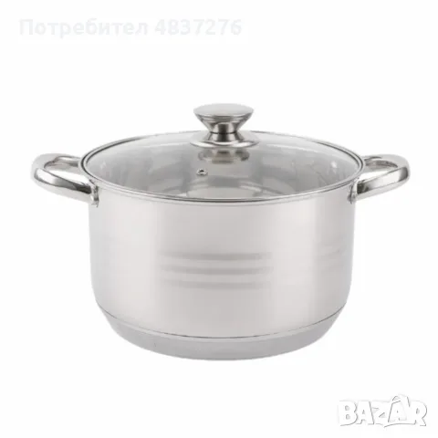 Комплект тенджери 12 части от неръждаема стомана, снимка 3 - Съдове за готвене - 55509853