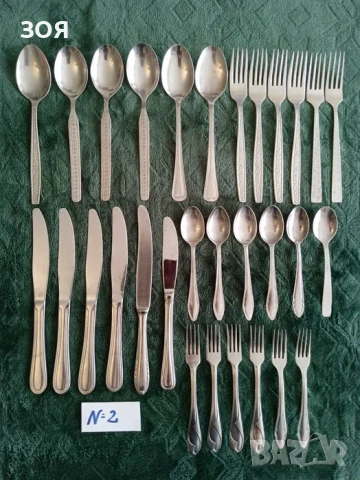 Прибори за хранене,комплект,30 броя