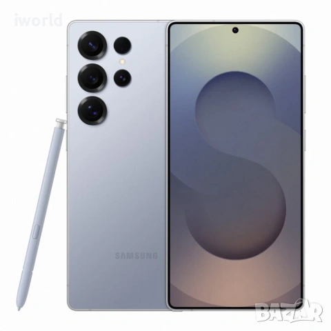 НОВ❗️SAMSUNG S25 ULTRA❗️Лизинг от 30€/мес ❗️ Silverblue 12/256gb , снимка 2 - Samsung - 54540941