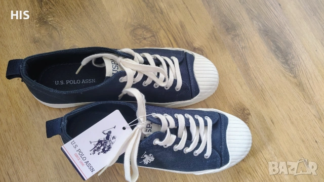 Кецове U.S. Polo Assn. с етикет, тъмно сини