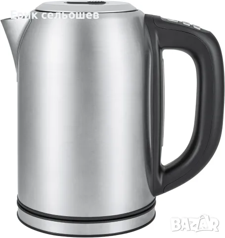 Amazon Basics Електрическа кана 1.7L WK8315JEEK с контрол на температурата, снимка 7 - Кани - 55421293