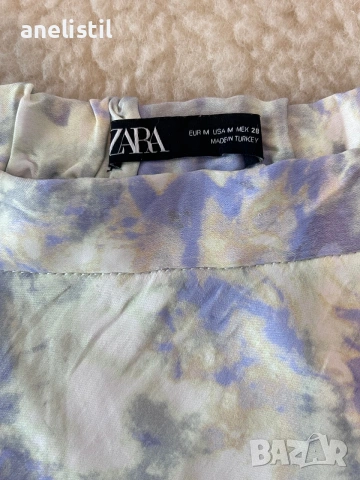 Дамска пола Zara – Tie-Dye, Размер M, снимка 2 - Поли - 55069317