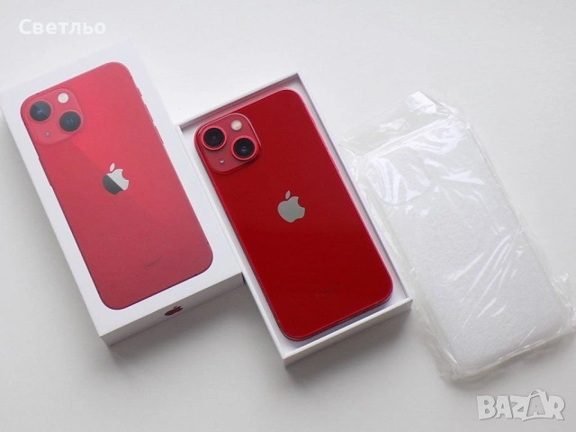 Нов iPhone 13 Mini , памет 256 GB. Закупен от Чехия. В Гаранция до 09.11.2027 година. Червен цвят. , снимка 5 - Apple iPhone - 54457234