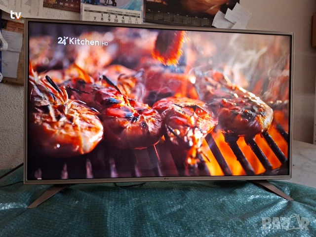 LG 43 инча LG ЛГ LED Smart WiFi смарт лед - с нова подсветка!, снимка 2 - Телевизори - 55147098
