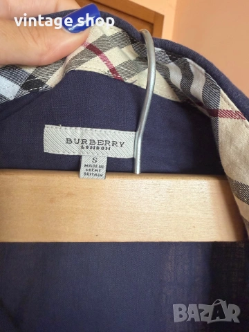 Мъжка риза с къс ръкав Burberry, размер S, снимка 9 - Ризи - 55164971