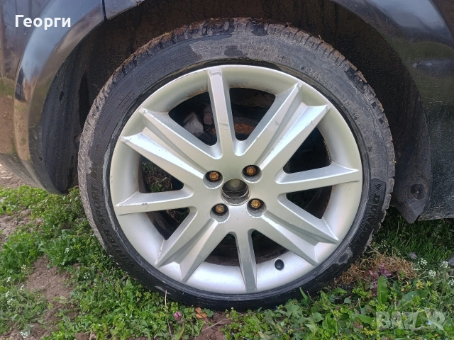 Джанти рено ,4х100- 17, снимка 5 - Гуми и джанти - 53985386