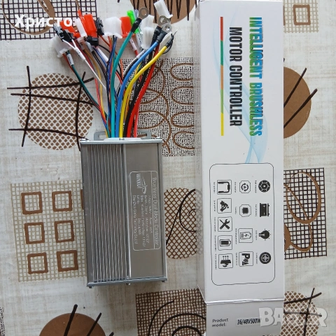 Контролер WinXu 500W 36V/48V нов за електрически велосипед, скутер, триколка, тротинетка