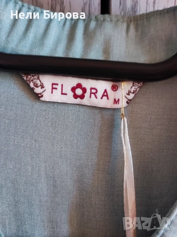 Дамска риза на марката FLORA, размер М, снимка 3 - Ризи - 54724873