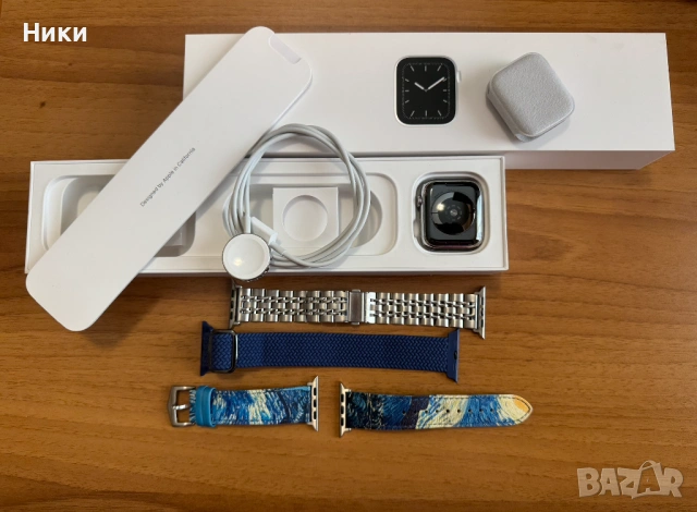 2 бр. Apple Watch series 5 - LTE + GPS - 44mm. WR 50m.