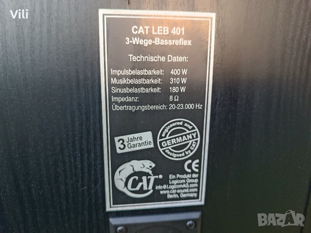 Тонколони CAT LEB 401, снимка 10 - Тонколони - 55092722