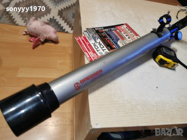 BRESSER TELESCOP 600MM D-50MM 1205261934L4, снимка 4 - Екипировка - 54526448