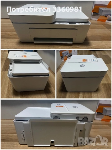 Мултифунционален принтер HP DeskJet 4120e, снимка 3 - Принтери, копири, скенери - 54577383