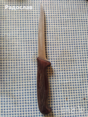 стар касапски нож, снимка 2 - Прибори за хранене, готвене и сервиране - 53992782