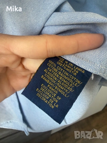 Мъжка риза Polo Ralph Lauren M размер, снимка 4 - Ризи - 54909052