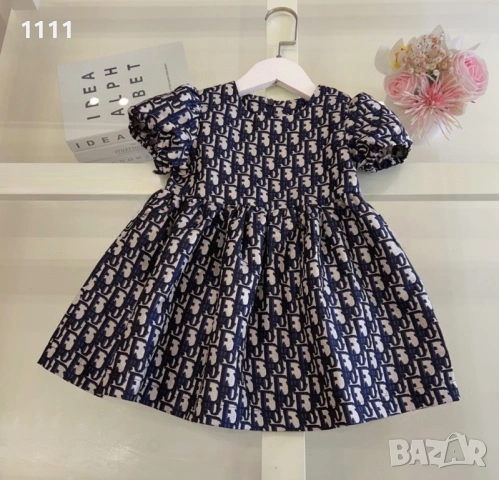 Детски рокли Dior Fendi Gucci D&G - 6-7 години, снимка 10 - Детски рокли и поли - 54718138