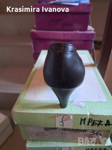 нови обувки Флавия естествена кожа , снимка 4 - Дамски ежедневни обувки - 54209207