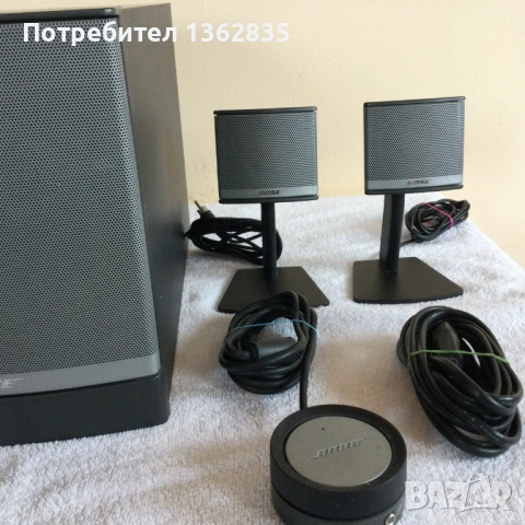 Система активни тонколони / стерео уредба Bose Multimedia Companion 3 Series II, снимка 6 - Тонколони - 54224509