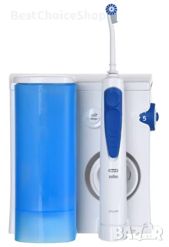 Орален душ Oral-B OxyJet (MD20) почистваща станция за устна хигиена
