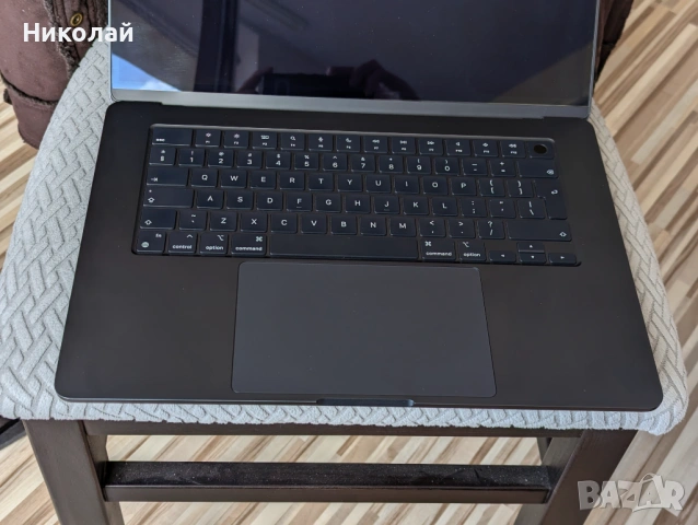  MacBook Air 15,3  M3 16/256 8CPU/10GPU -  97% батерия, снимка 3 - Лаптопи за работа - 54647217