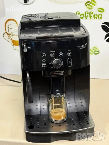Кафемашина кафе автомат delonghi magnifica S smart с гаранция, снимка 8 - Кафемашини - 55516427